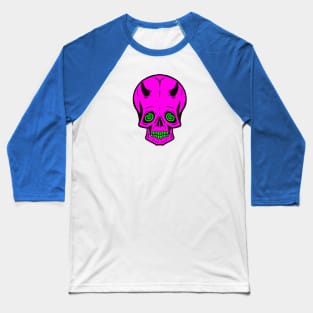 Pop skull Baseball T-Shirt